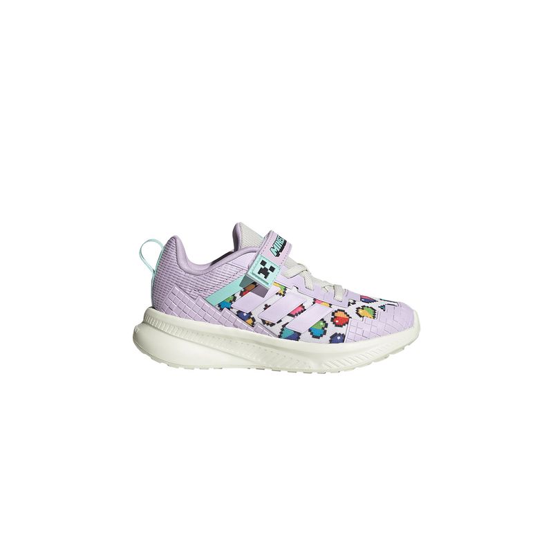 Zapatillas Urbanas Unisex adidas Minecraft Fortarun El CPre Escolar Lila