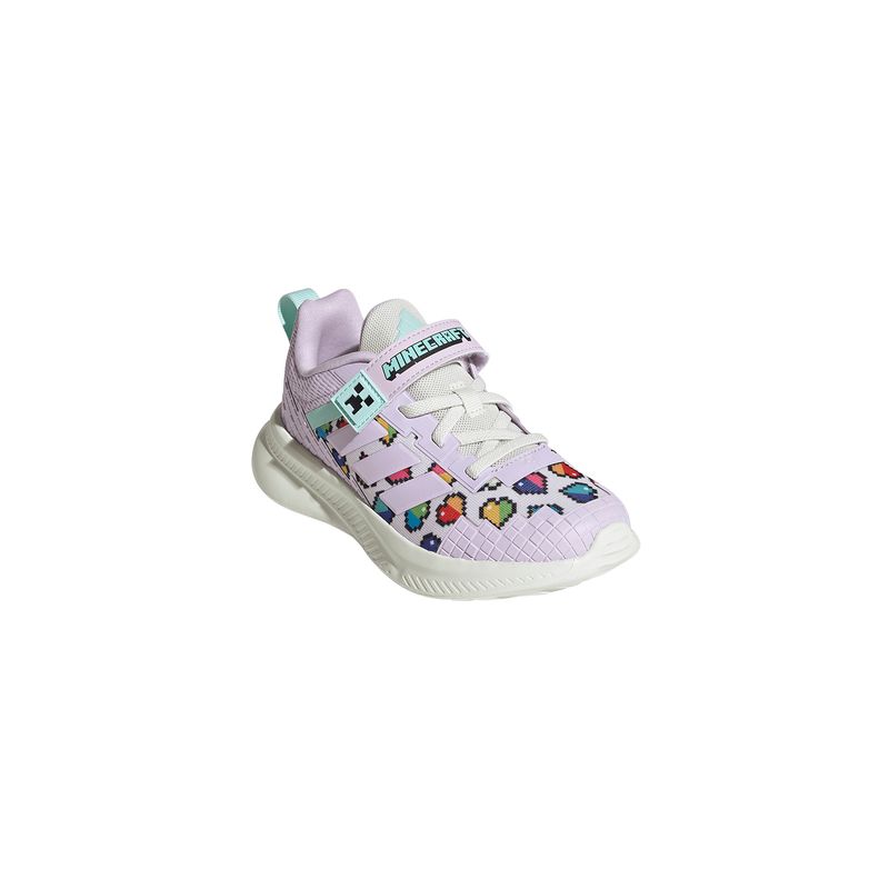 Zapatillas Urbanas Unisex adidas Minecraft Fortarun El CPre Escolar Lila