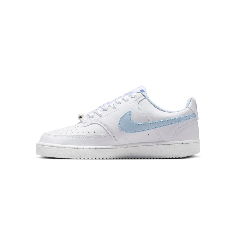 Zapatillas Urbanas Mujer Nike W Court Vision Lo Le Blanco