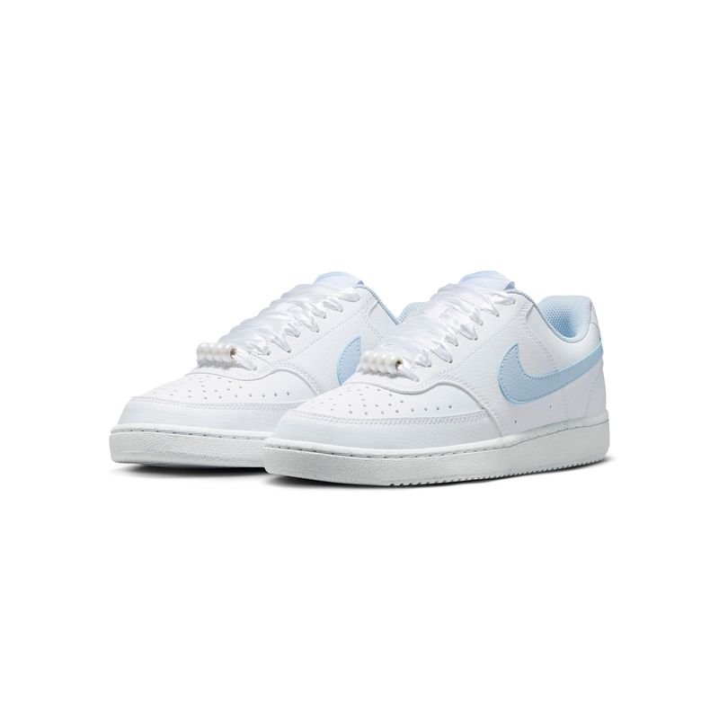 Zapatillas Urbanas Mujer Nike W Court Vision Lo Le Blanco