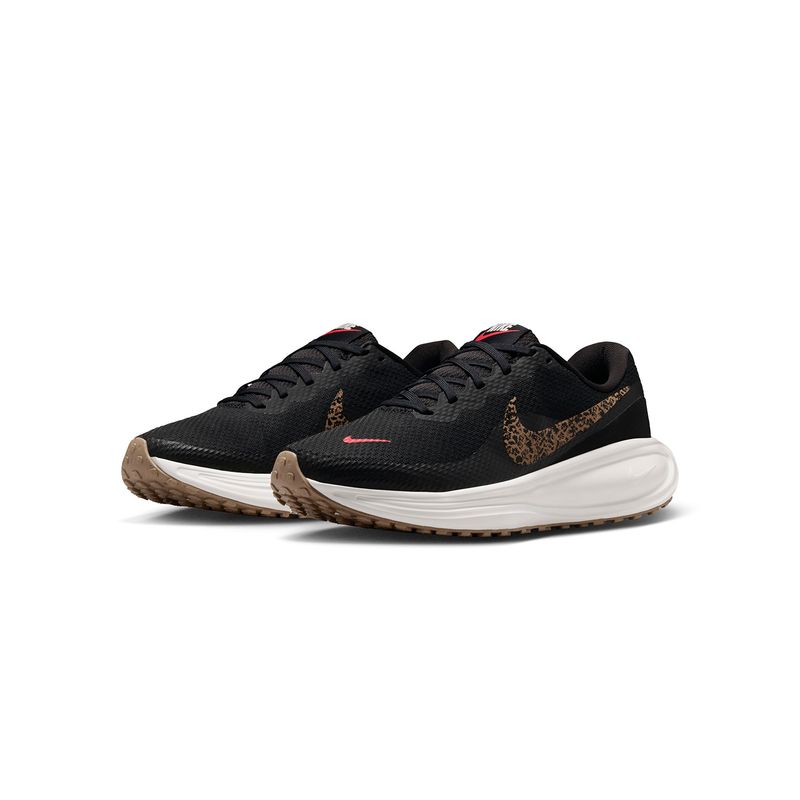 Zapatillas Running Mujer Nike W Revolution 8 Print Negro