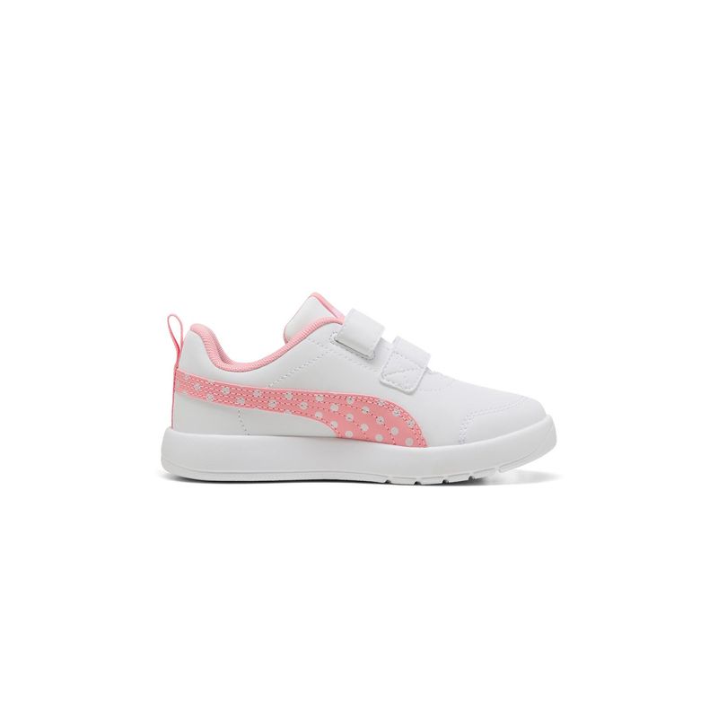 Zapatillas Urbanas Mujer Puma Courtflex V3 Dotty V PsPre Escolar Blanco
