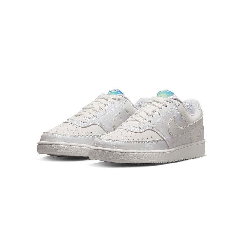 Zapatillas Urbanas Mujer Nike Wmns Court Vision Lo Df Blanco