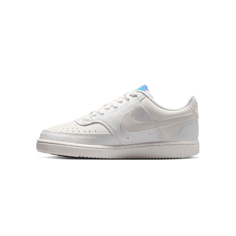 Zapatillas Urbanas Mujer Nike Wmns Court Vision Lo Df Blanco