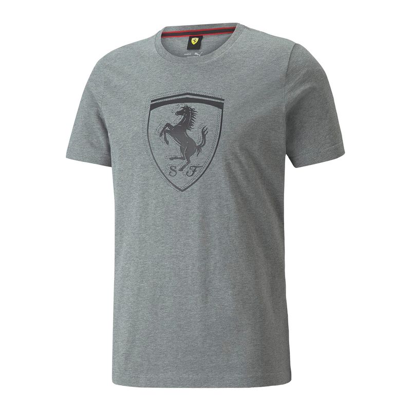 Polo Motorsport Hombre Puma Ferrari Race Tonal Big Shield Tee 533752 03 Triathlon Peru