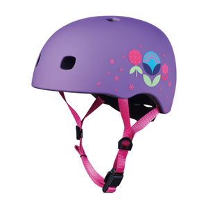 Casco Bebe Micro Micro Pc Helmet Floral Purple S
