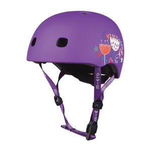 Casco Bebe Micro Micro Helmet Floral Purple S