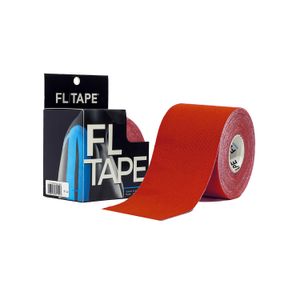 Venda Kinesiologica Fl Tape 5cm X 5m Rojo