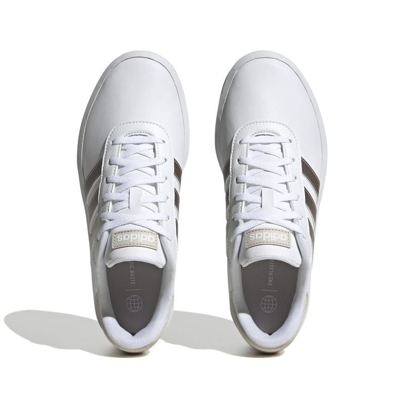 Zapatillas Urbanas Mujer Adidas Court Plataforma Blanco