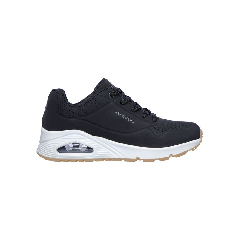 SKECHERS Uno Zapatilla Urbana Mujer Negro Skechers