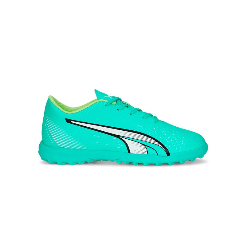 Zapatillas Futbolito Hombre Puma Future Play TT Blanco/Naranjo