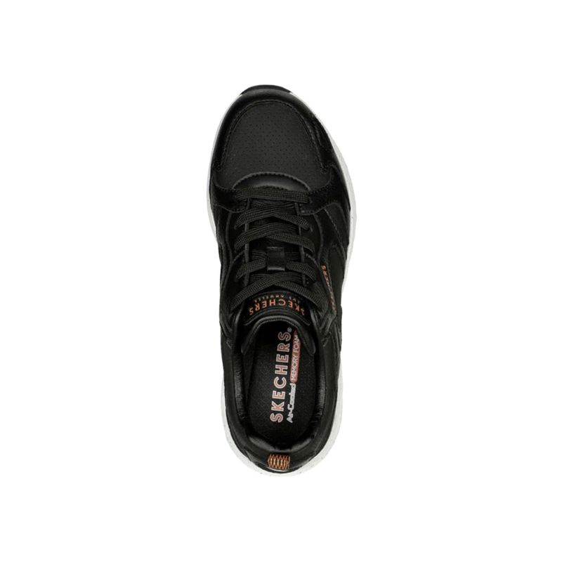 SKECHERS Uno Zapatilla Urbana Mujer Negro Skechers