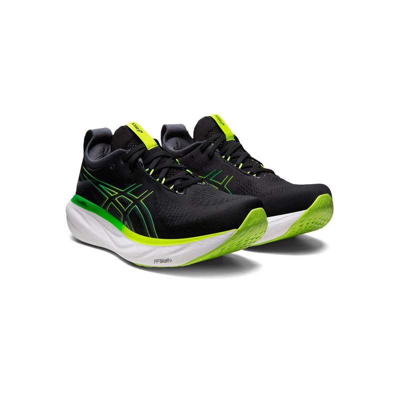 ASICS GEL-NIMBUS 25 COLOR NEGRO-AMARILLO TALLA 3