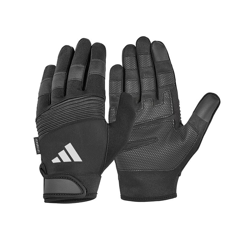 ADGB-13344-NL---Full-Finger-Performance-Gloves---Grey---Product-Image-1