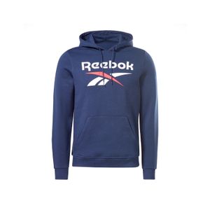 Polera Entrenar Hombre Reebok Ri Flc Big Logo Hood