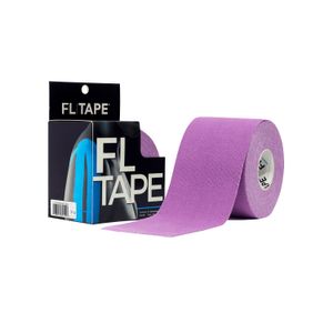 Venda Kinesiologica Fl Tape 5cm X 5m Morado