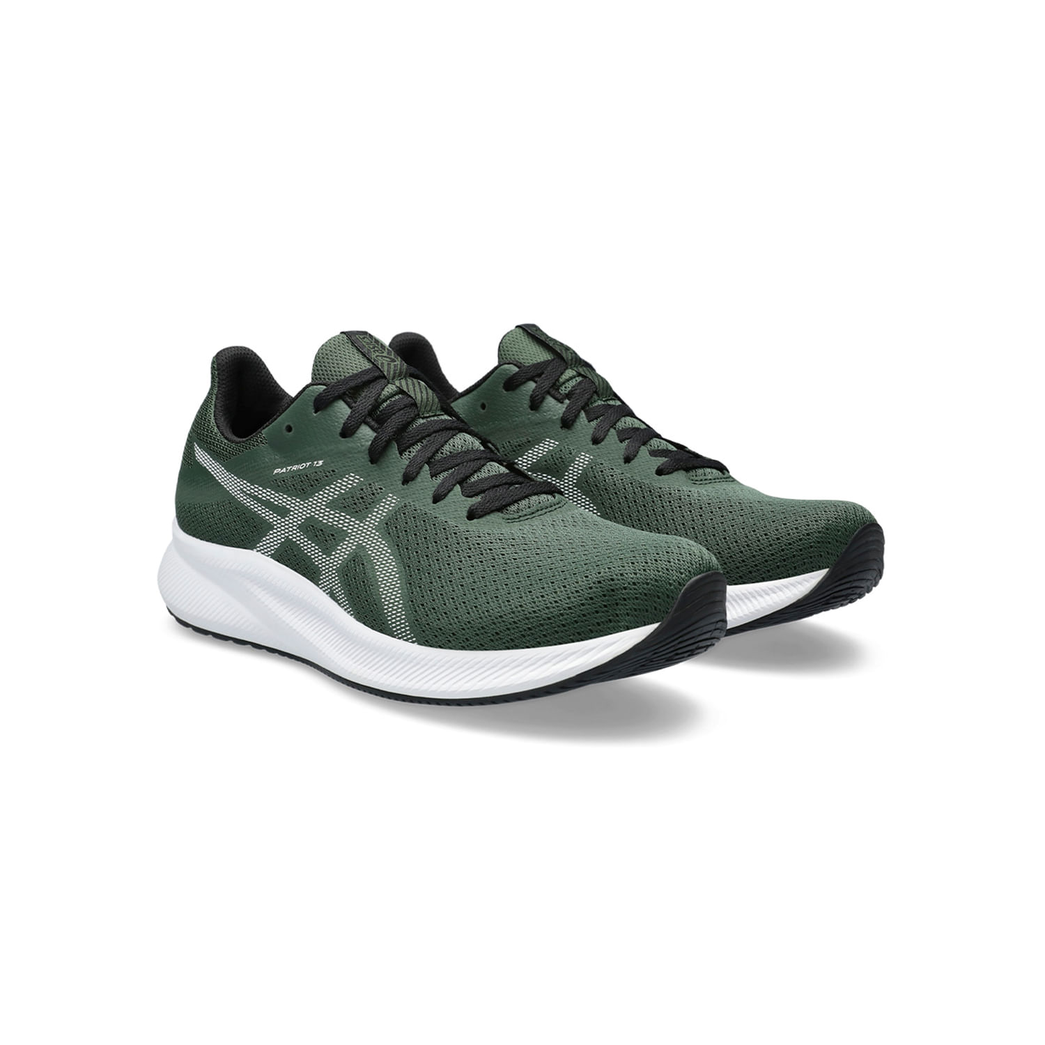 Zapatillas Correr Asics Hombre Asics Patriot 13 Verde Triathlon