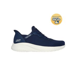 Zapatillas Urbanas Hombre Skechers Bobs Squad Chaos  Azul