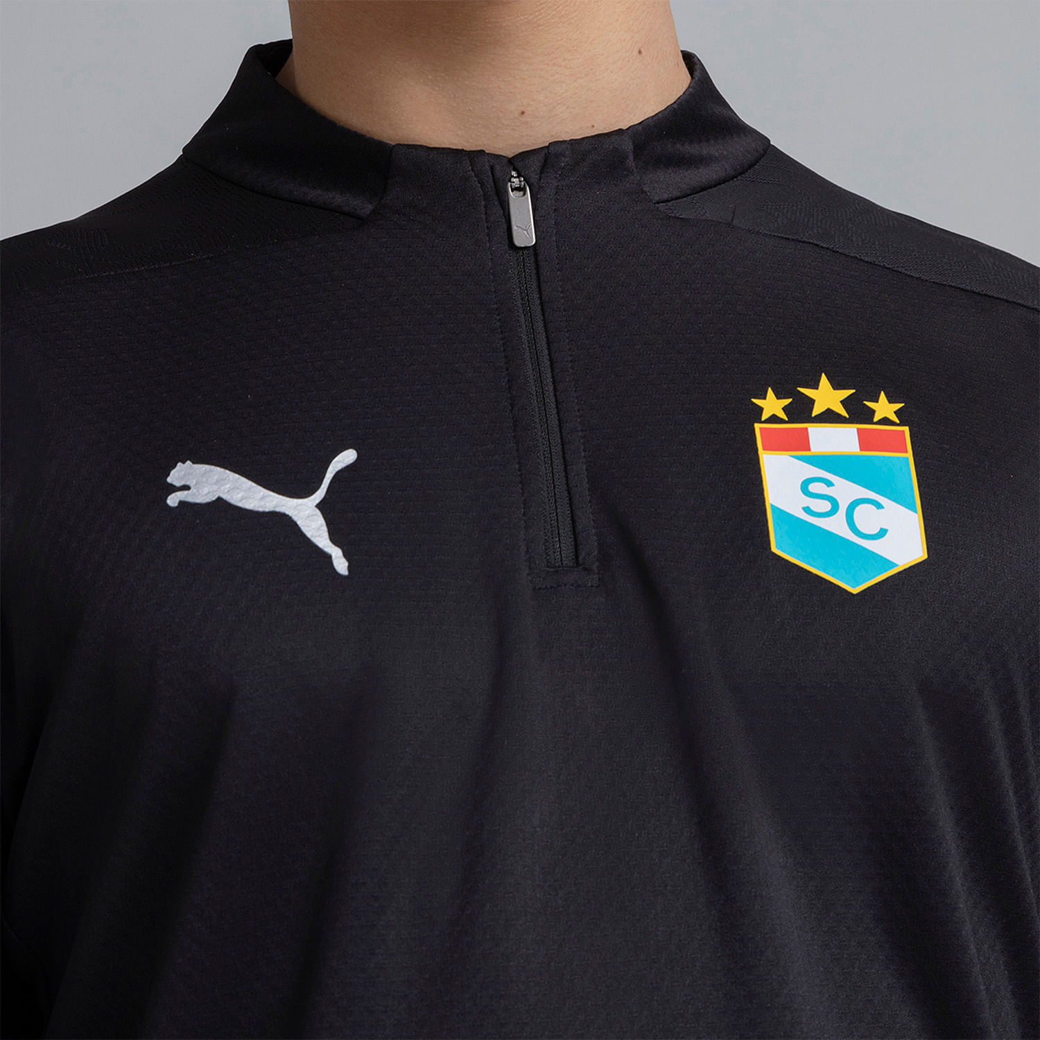 Camiseta Puma Hombre Sporting Cristal Negro Triathlon