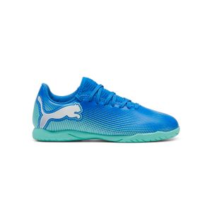 Zapatillas Futbol Unisex Puma Future 7 Play It Jr Junior Azul