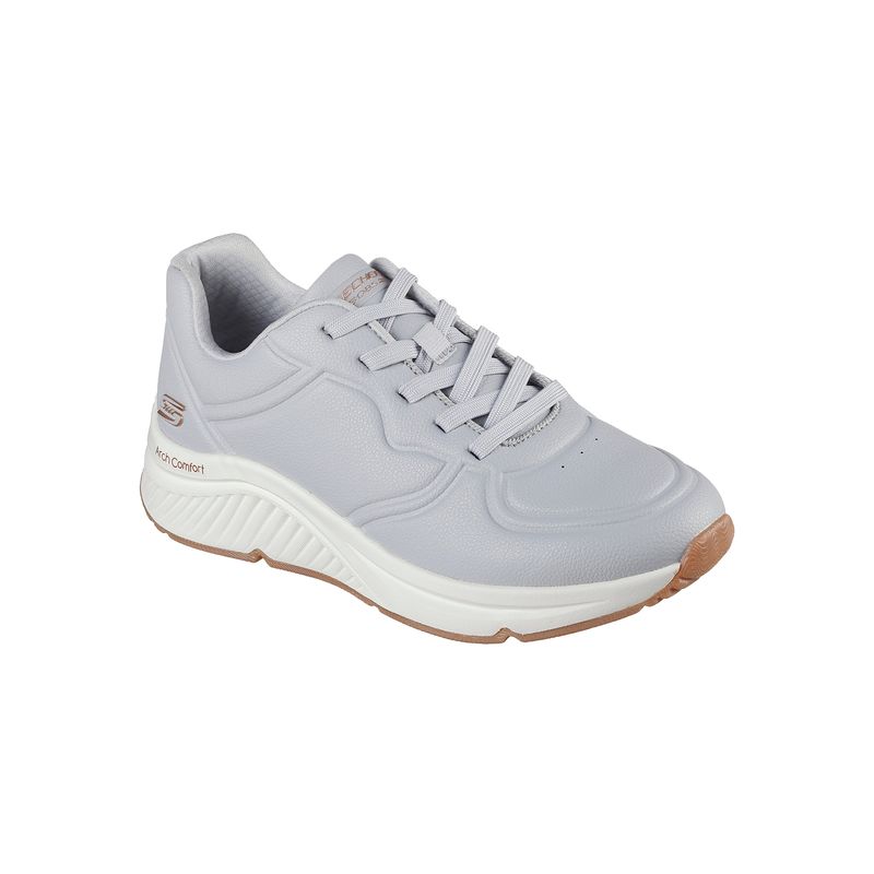 Zapatillas Urbanas Mujer Skechers Bobs Arch Comfort B Sweet Gris