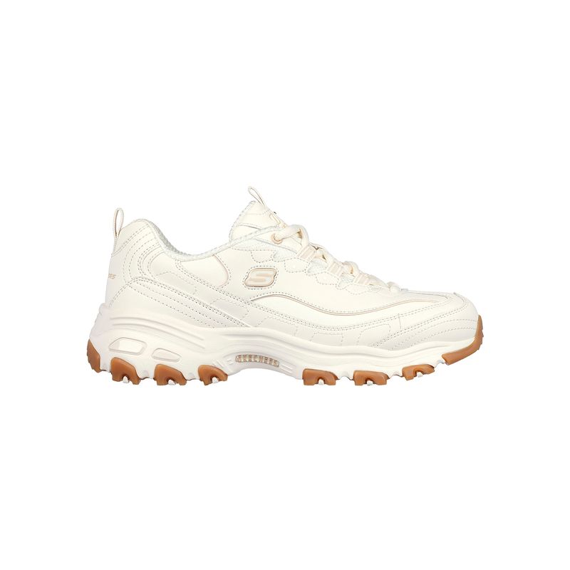 Zapatillas-Urbanas-Mujer-Skechers-D-lites--Crema