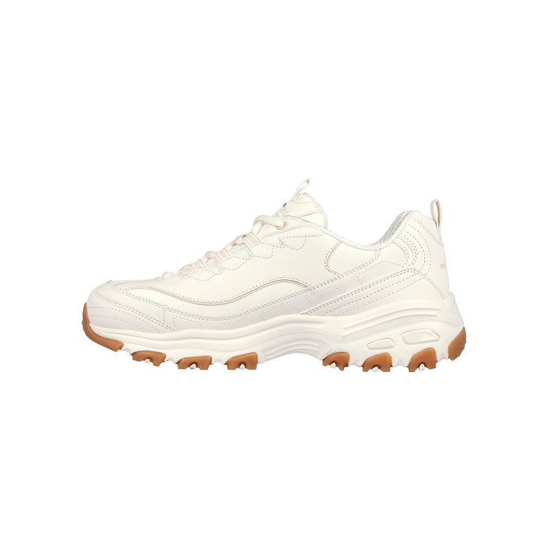 Zapatillas-Urbanas-Mujer-Skechers-D-lites--Crema