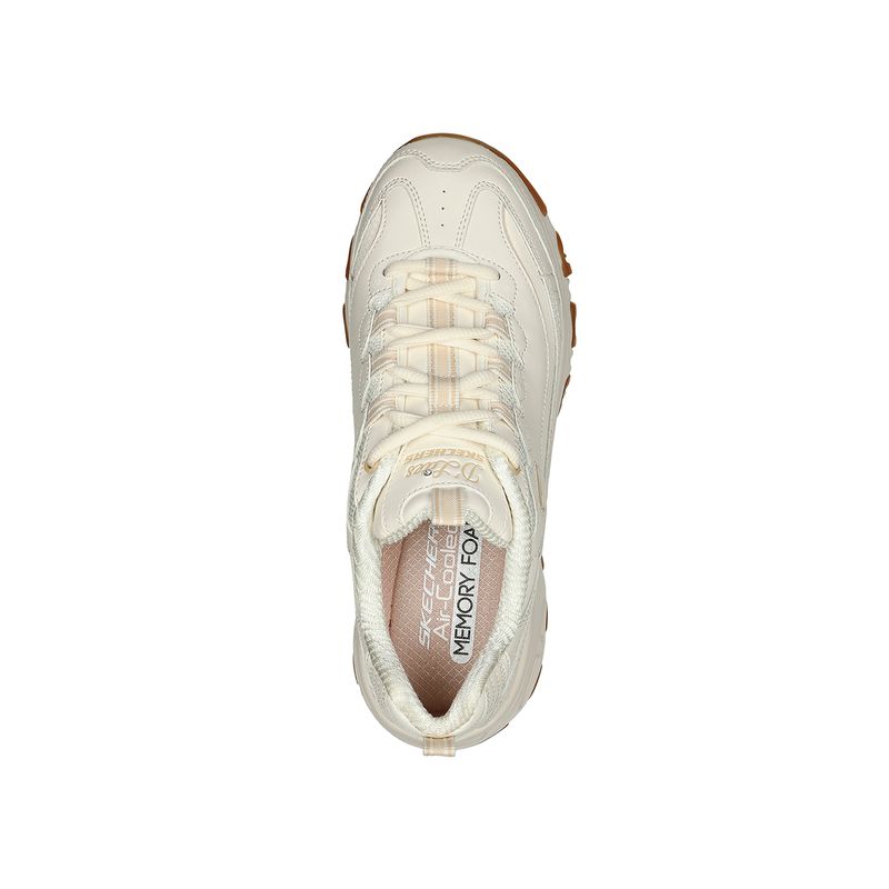 Zapatillas-Urbanas-Mujer-Skechers-D-lites--Crema