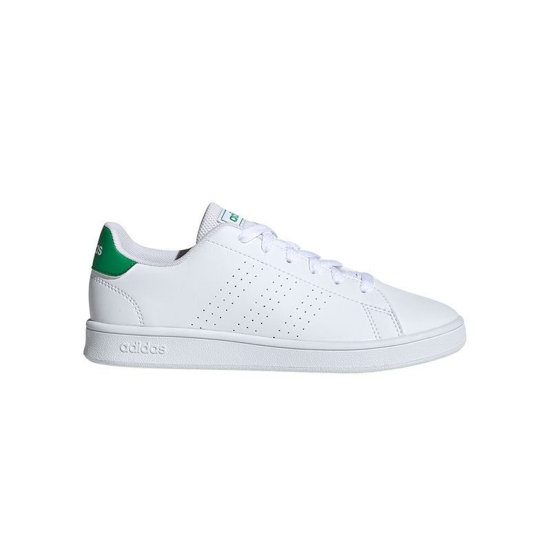Zapatillas-Urbanas-Unisex-Adidas-Advantage-K-Junior-Blanco