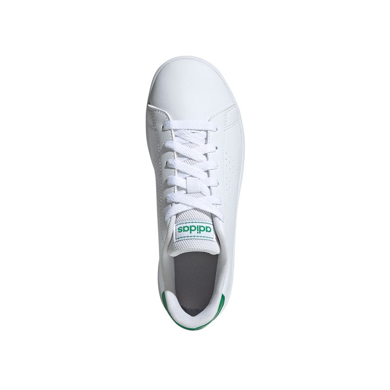 Zapatillas-Urbanas-Unisex-Adidas-Advantage-K-Junior-Blanco