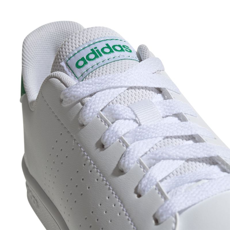 Zapatillas-Urbanas-Unisex-Adidas-Advantage-K-Junior-Blanco