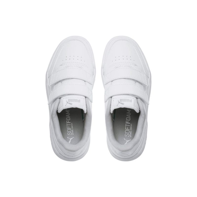 Zapatillas-Urbanas-Unisex-Puma-Caracal-V-Ps-Pre-school-Blanco