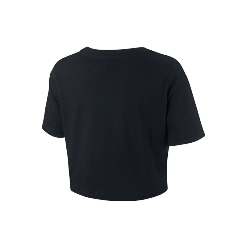Ropa-Urbano-Mujer-Nike-W-Nsw-Tee-Essntl-Crp-Icn-Ftra--Negro