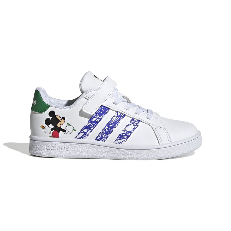 Zapatillas-Urbanas-Unisex-Adidas-Grand-Court-Mm-El-C-Pre-school-Blanco