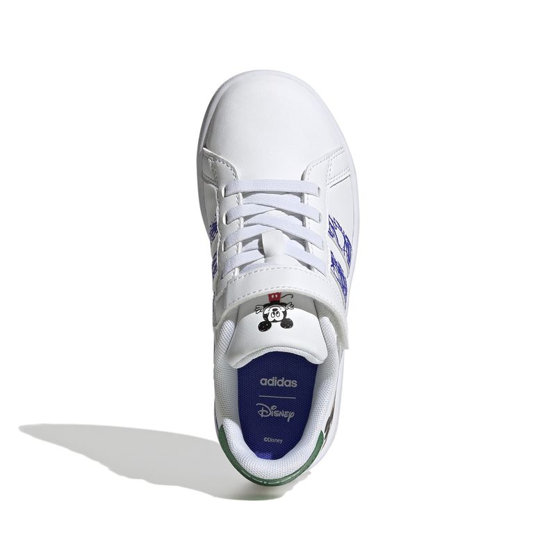 Zapatillas-Urbanas-Unisex-Adidas-Grand-Court-Mm-El-C-Pre-school-Blanco