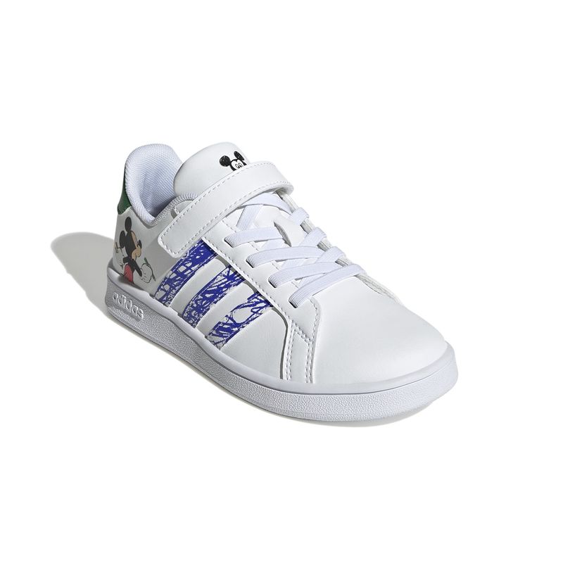 Zapatillas-Urbanas-Unisex-Adidas-Grand-Court-Mm-El-C-Pre-school-Blanco