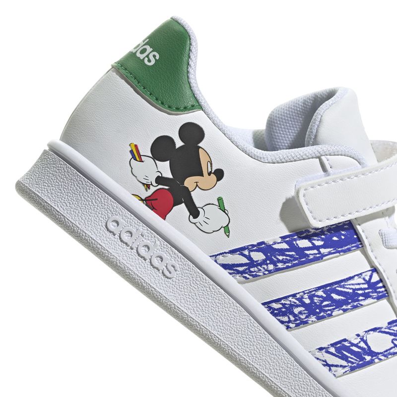 Zapatillas-Urbanas-Unisex-Adidas-Grand-Court-Mm-El-C-Pre-school-Blanco