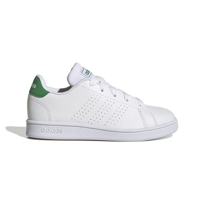 Zapatillas-Urbanas-Unisex-Adidas-Advantage-K-Junior-Blanco