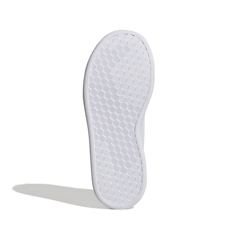 Zapatillas-Urbanas-Unisex-Adidas-Advantage-K-Junior-Blanco