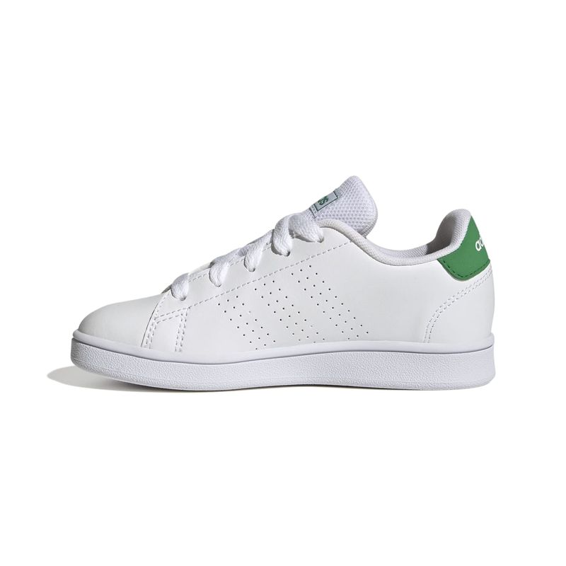 Zapatillas-Urbanas-Unisex-Adidas-Advantage-K-Junior-Blanco