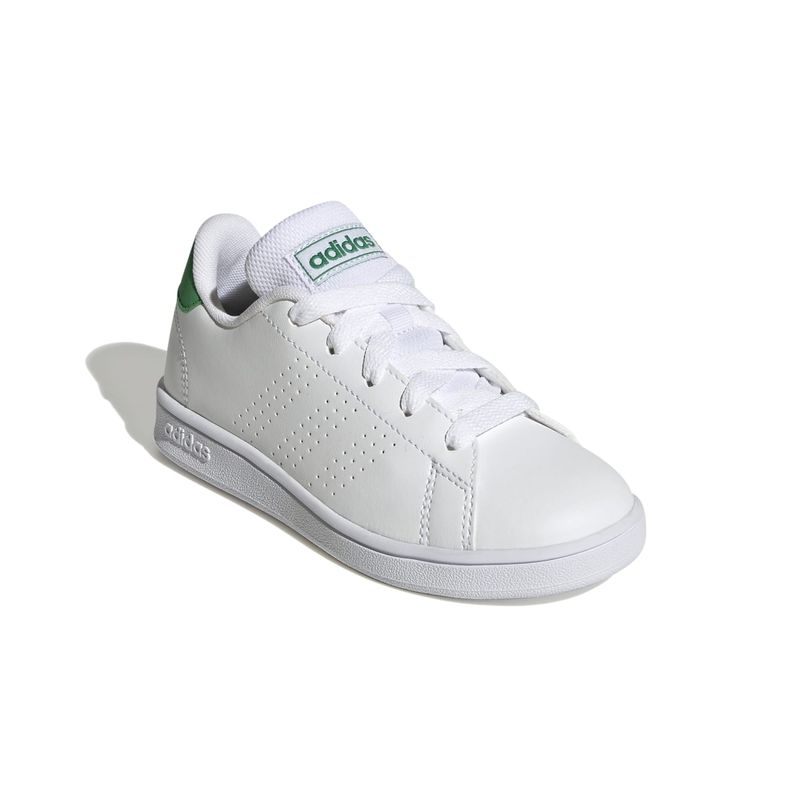 Zapatillas-Urbanas-Unisex-Adidas-Advantage-K-Junior-Blanco