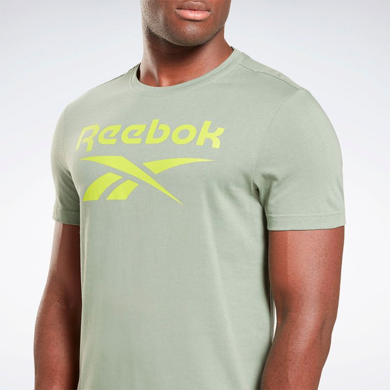 Ropa-Entrenar-Hombre-Reebok-Ri-Big-Logo-Tee--Verde