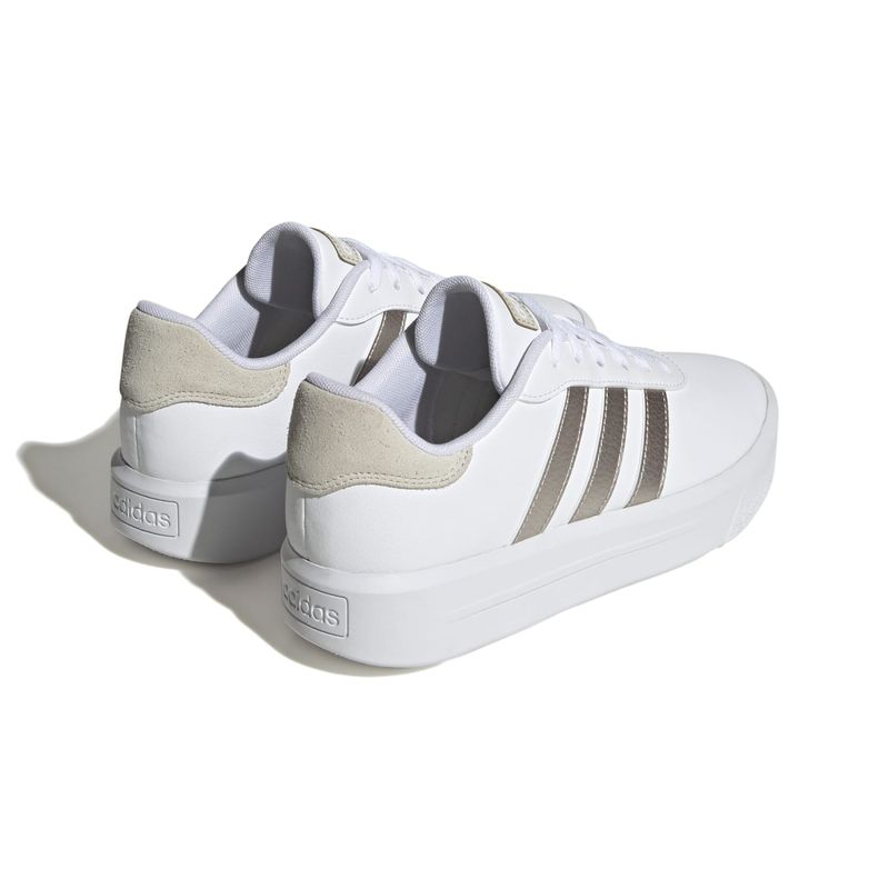 Zapatillas-Urbanas-Mujer-Adidas-Court-Platform--Blanco