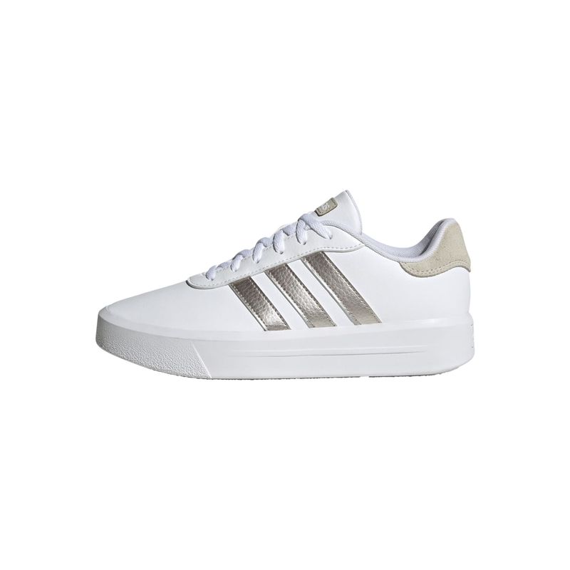 Zapatillas-Urbanas-Mujer-Adidas-Court-Platform--Blanco