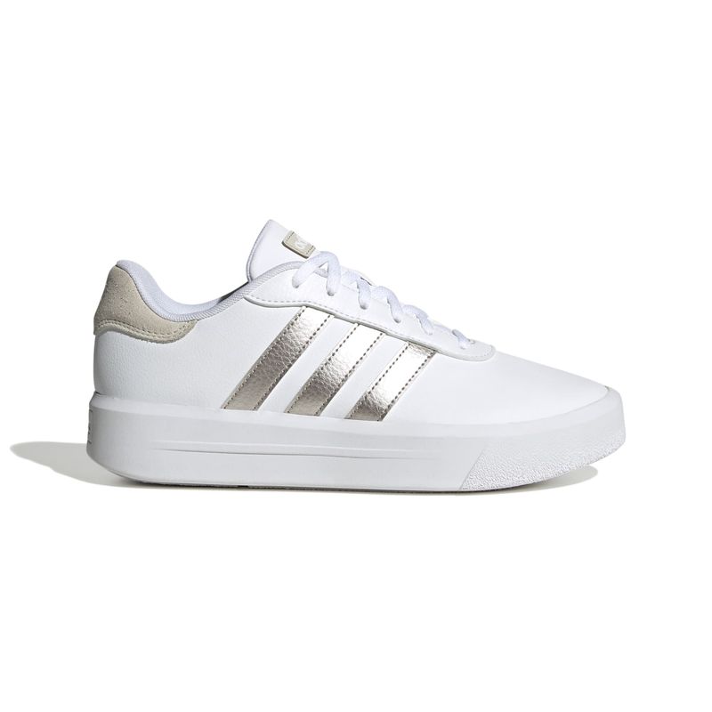 Zapatillas-Urbanas-Mujer-Adidas-Court-Platform--Blanco
