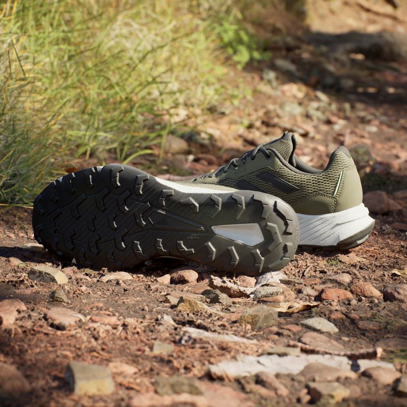 Zapatillas-Running-Hombre-Adidas-Tracefinder--Verde