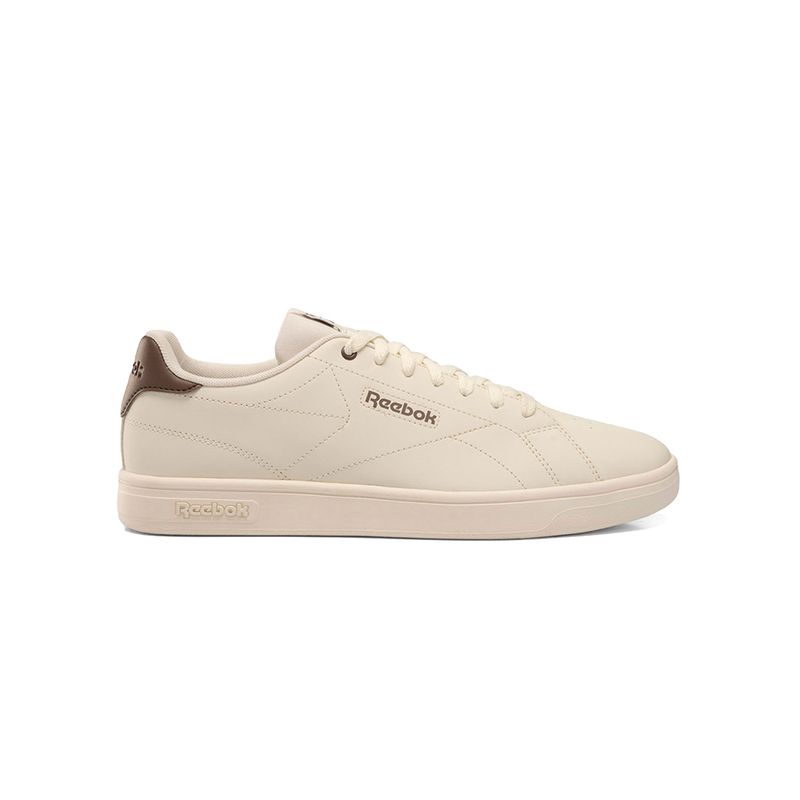 Zapatillas-Urbanas-Hombre-Reebok-Court-Clean--Crema