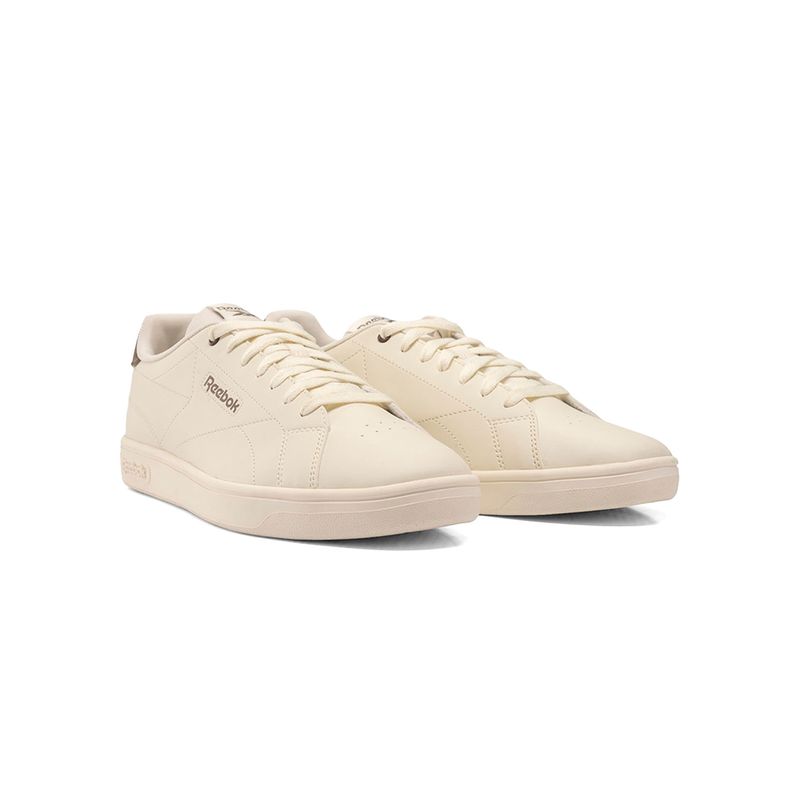 Zapatillas-Urbanas-Hombre-Reebok-Court-Clean--Crema