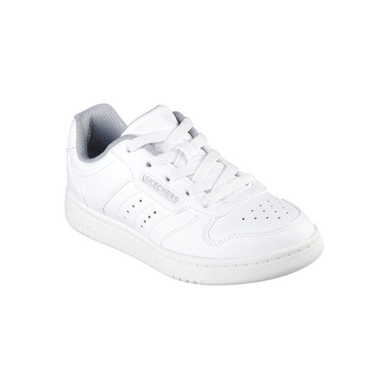 Zapatillas-Urbanas-Niño-Skechers-Quick-Street-Junior-Blanco