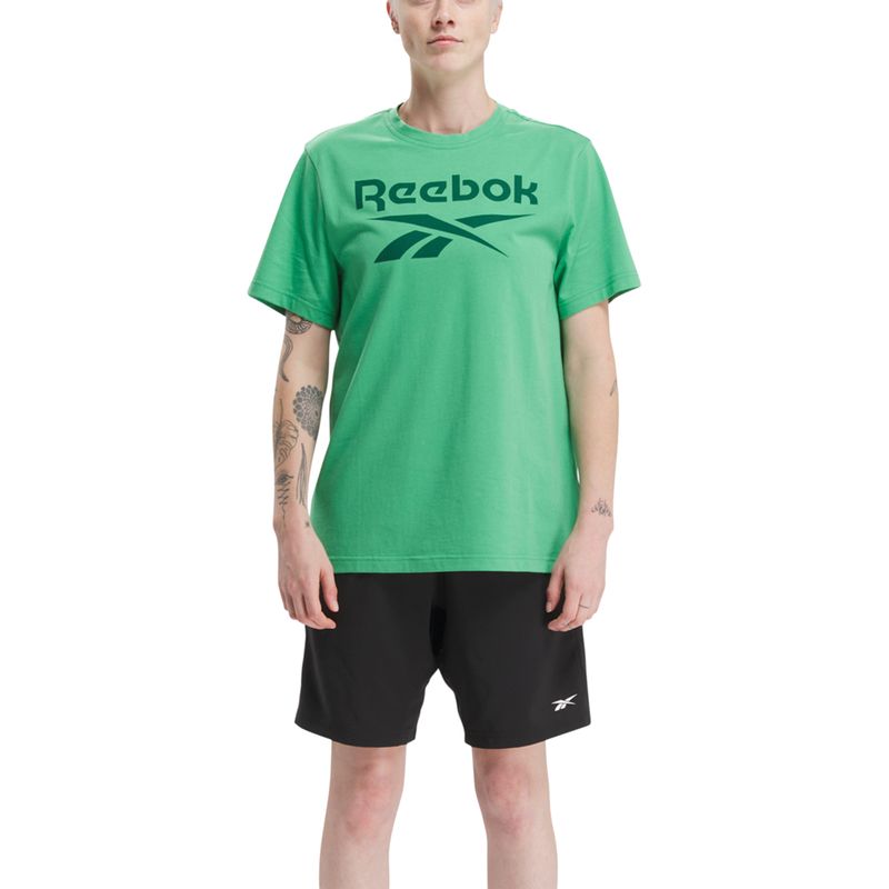 Ropa-Entrenar-Hombre-Reebok-Identity-Big-Logo-Tee--Verde